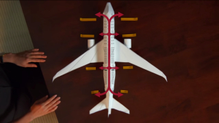 Illustration for article titled United's 'Origami Airplane' Isn't Really Origami